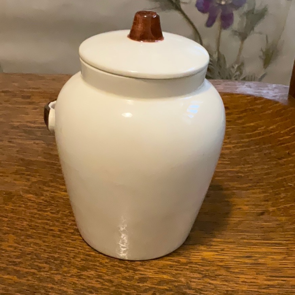 Ceramic Instant Coffee Container - Picture 2 of 7